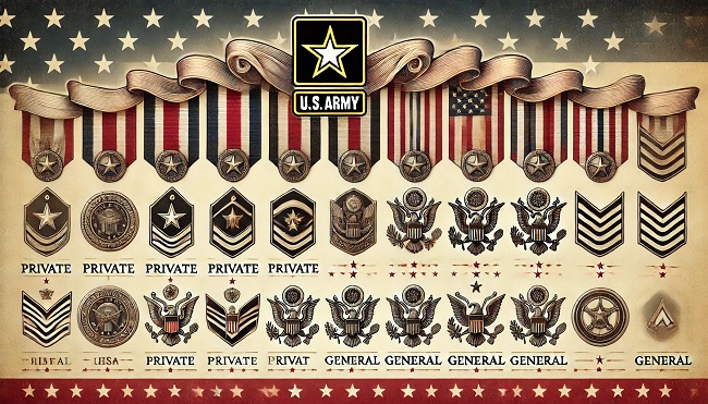 u.s. army ranks